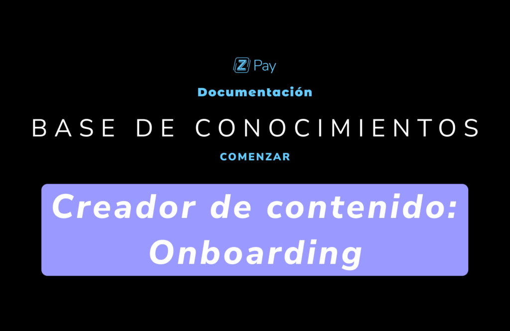 Onboarding Creador de Contenido